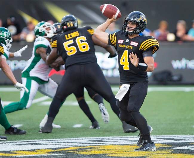 Zach Collaros is still sporting a Ticats uniform following Tuesday's CFL trade deadline.