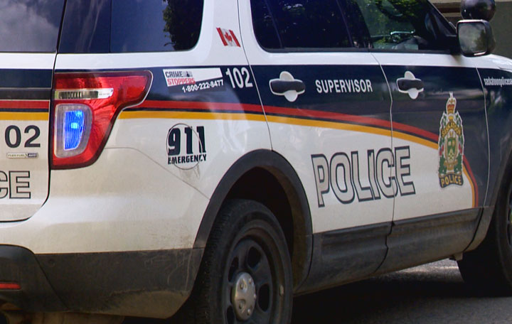 Saskatoon police say a 24-year-old woman was hit with baseball bat following a break-in on Saturday morning.
