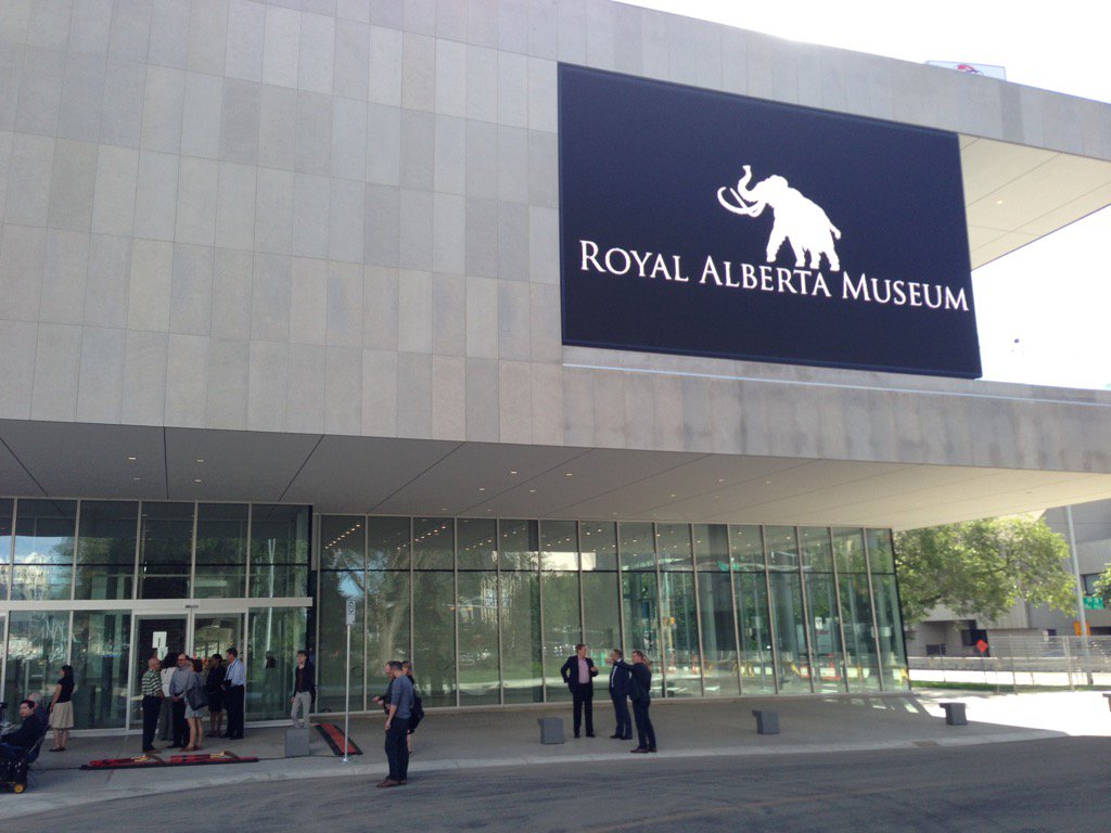The exterior of the new $375.5 million Royal Alberta Museum in downtown Edmonton. August 16, 2016.