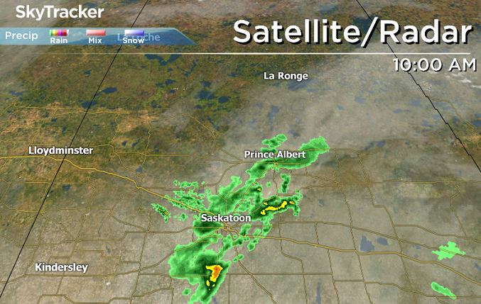 Saskatoon weather outlook - August 25