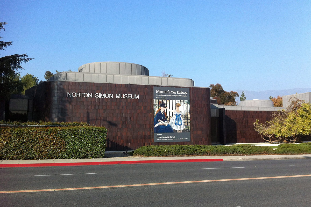 The Norton Simon Museum is seen here on Wednesday, Jan. 21, 2015 in Pasadena, Calif.