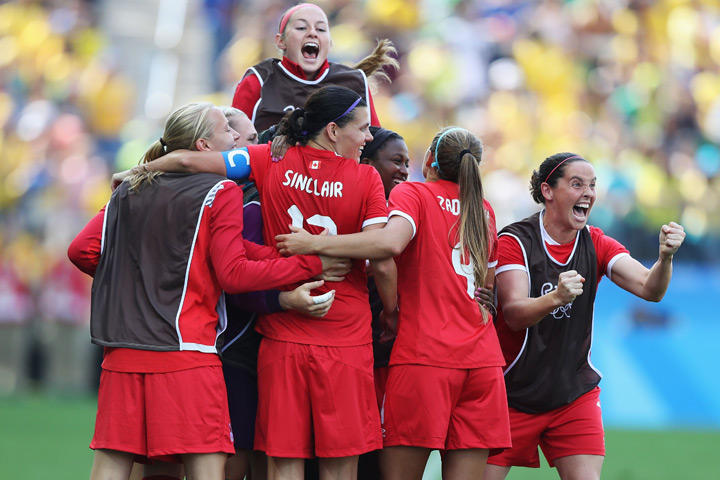 Christine Sinclair of Canada
