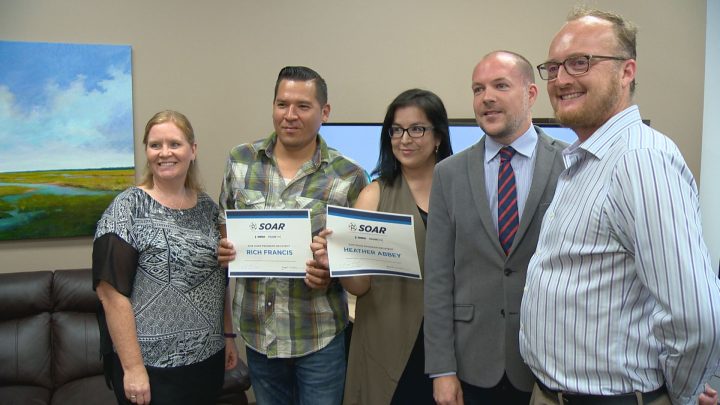 The founders of ShopIndig.ca and Seventh Fire Indigenous Cuisine received mentorship funds from the Saskatoon Regional Economic Development Authority.