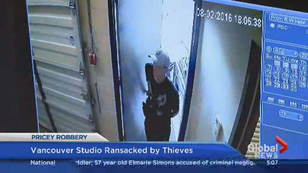 Vancouver production studio ransacked by thieves - image