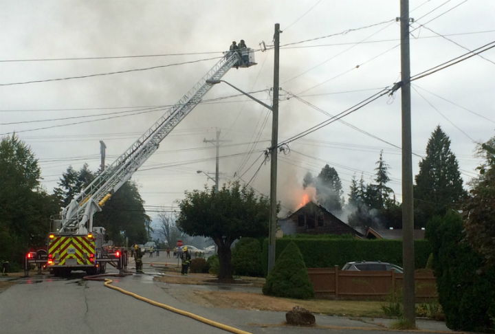 Historic Surrey House Destroyed By Fire - BC | Globalnews.ca