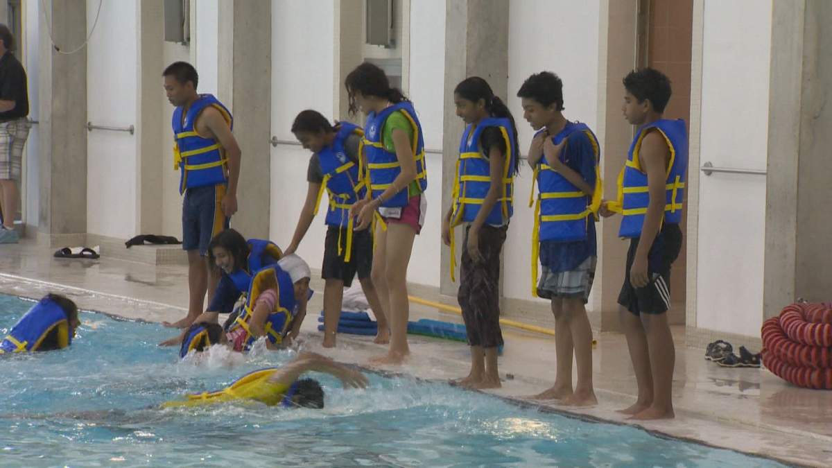 A Swim to Survive class in Ontario.