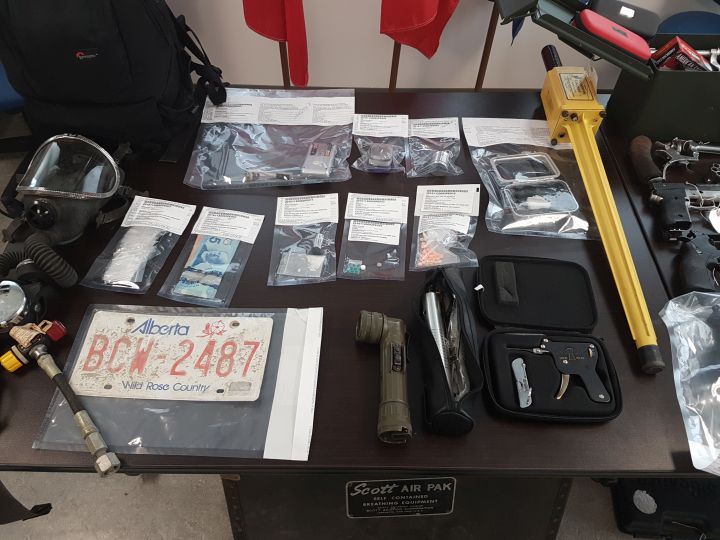 Drugs seized from a Sylvan Lake home Aug. 24, 2016.