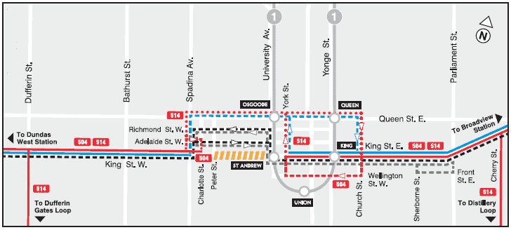 TIFF street festival to divert TTC streetcar service once again along ...