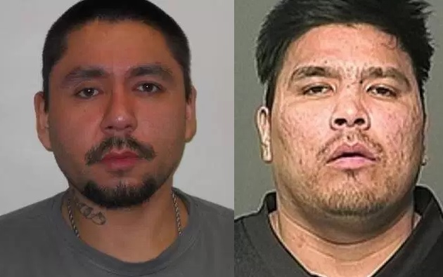 Police say "all females are at risk" and have issued a Canada-wide warrant for Martin Patrick (left) and Walter Francis (right).