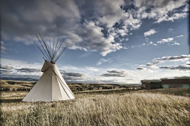 A picture of Writing-on-Stone Provincial Park.
