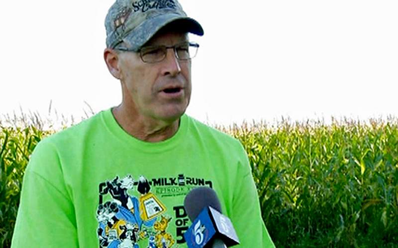 Dan Rassier talks with a reporter at his farm near St. Joseph, Minn. Rassier, who lived under a cloud of suspicion since 11-year-old Jacob Wetterling was kidnapped from the end of his driveway in 1989, can finally breathe easier now that another man has confessed to the boy's abduction and murder. 