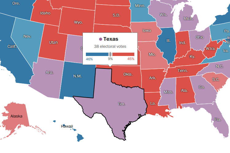 270toWin 2024 Presidential Election Interactive Map, 59% OFF