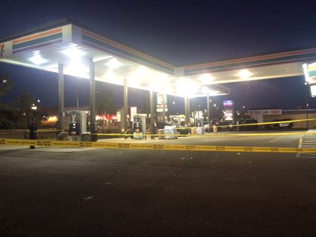 A man was taken to hospital after he was found suffering from serious injuries outside a 7-Eleven convenience store on Stony Plain Road and 154 Street Wednesday morning. September 14, 2016.