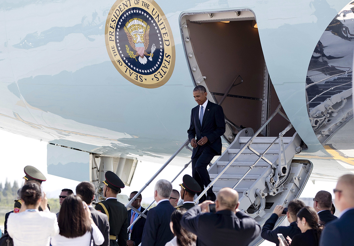 ‘I will miss Air Force One’ Obama returns to White House after final