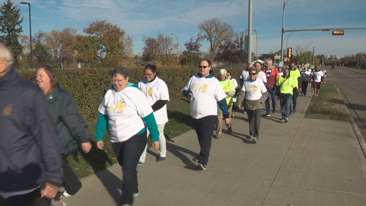 Dozens of people joined the 7th annual Bladder Cancer Walk in Edmonton to raise awareness and money for the illness.