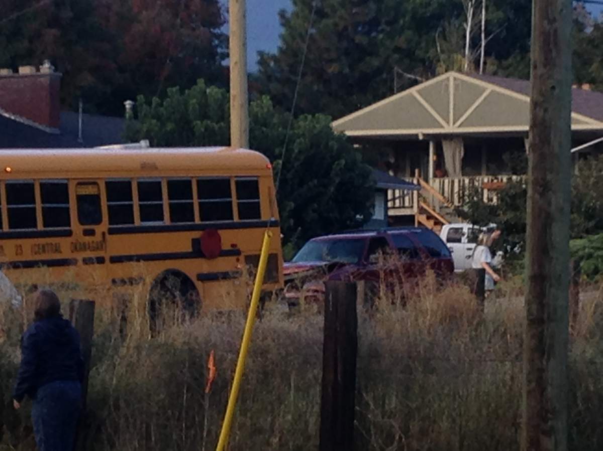 Distracted driving may have caused school bus crash: RCMP - image