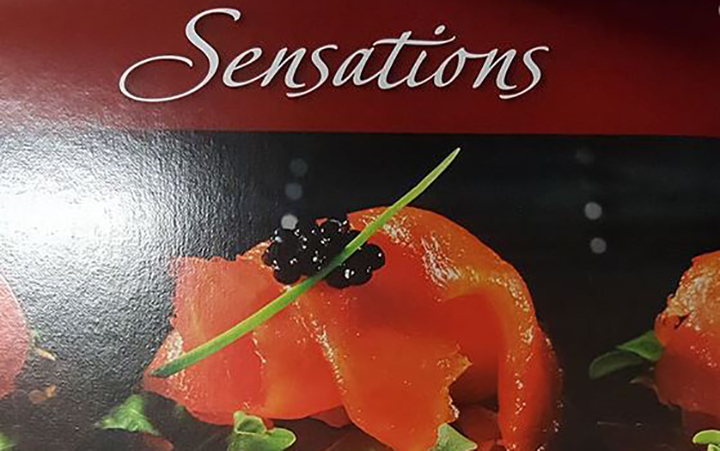 A package of Wild Pacific Smoked Salmon.