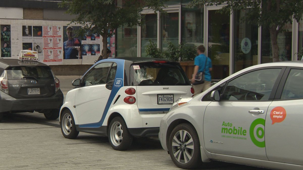 Car sharing companies car2go and Communauto face new regulations from the City of Montreal, Tuesday, September 20, 2016.