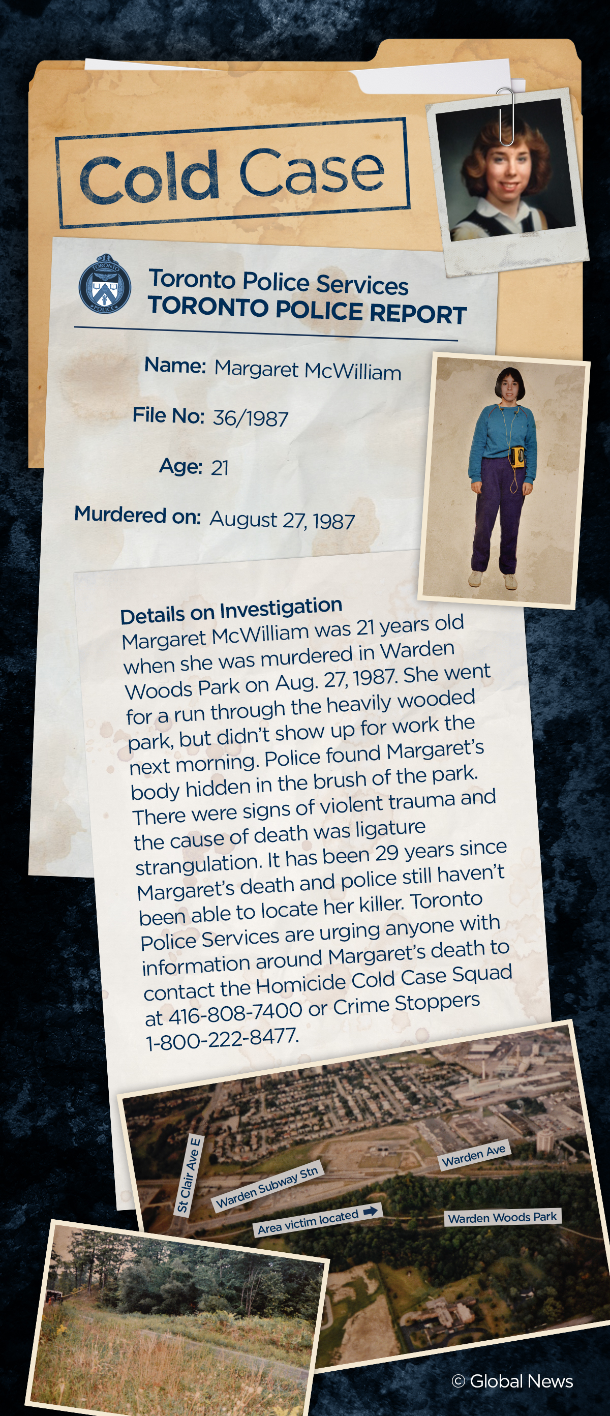 Cold Case Files: Ontario family recalls moments after daughter’s death 29 years ago - image