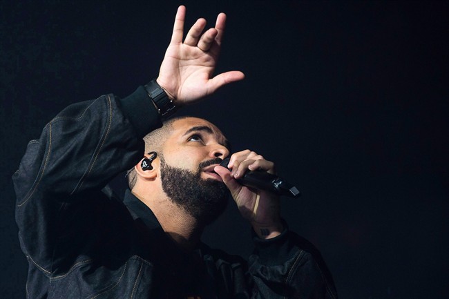 Drake performs in concert as part of the Summer Sixteen Tour at Madison Square Garden on Friday, Aug. 5, 2016, in New York. Phoenix police say $3 million worth of jewelry was taken from a tour bus belonging to rappers Drake and DJ Future the Prince.