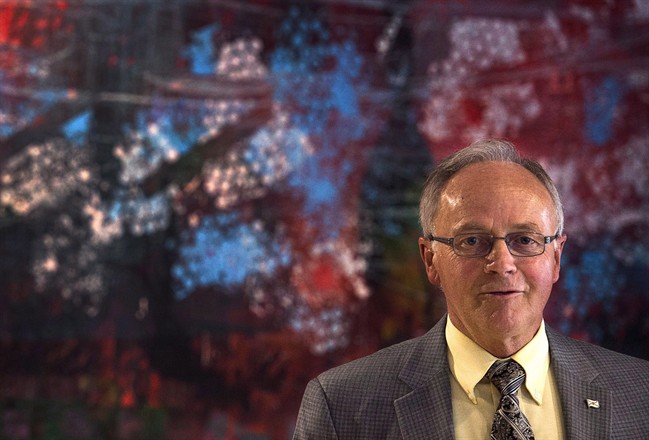 Then health minister Leo Glavine is pictured in 2015. He is now the minister of communities, culture and heritage.