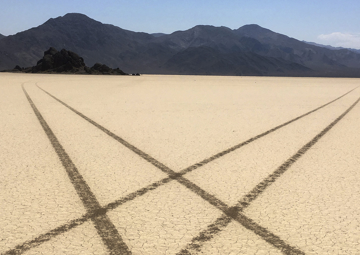Death Valley Landmark Disturbed