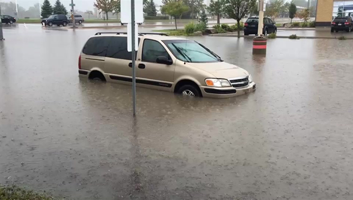 Ontario communities of Windsor and Tecumseh dealing with consequences of flooding - image