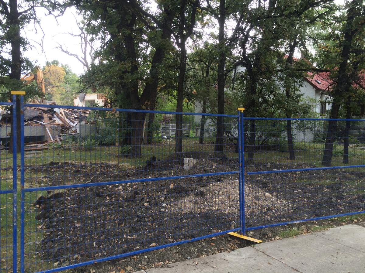 Winnipeg home owners along a portion of Kenaston Blvd. are fuming over the demolition of a city owned home they say should still be standing.
