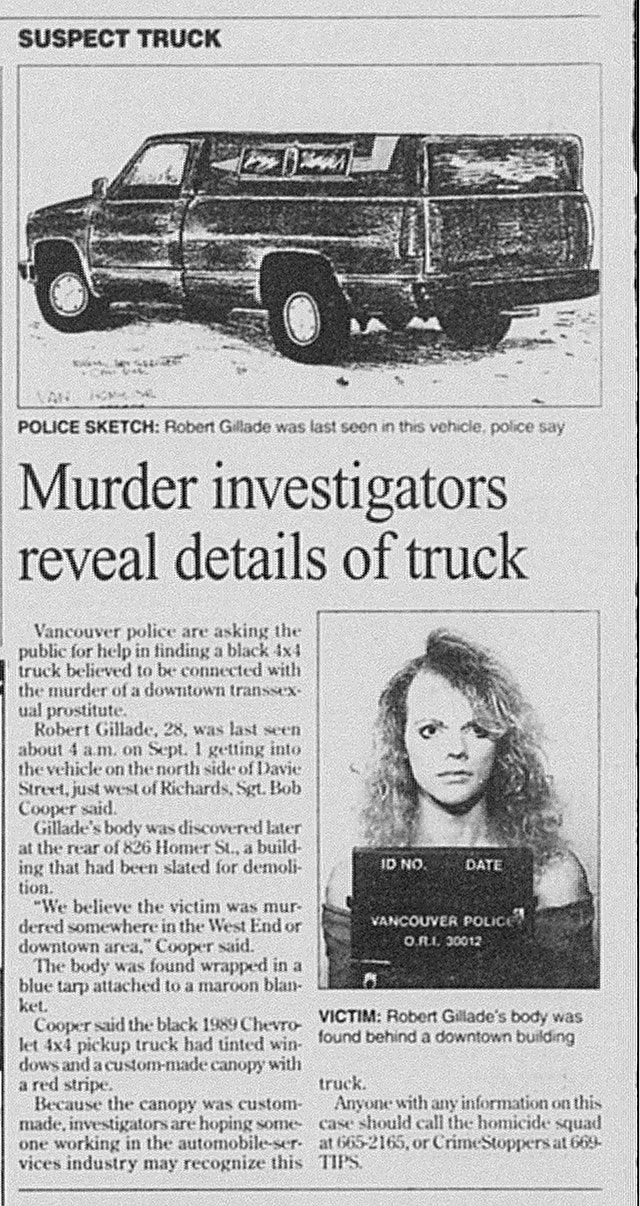 Crime Stoppers: Cold case homicide of Chantel Gillade in Vancouver - image