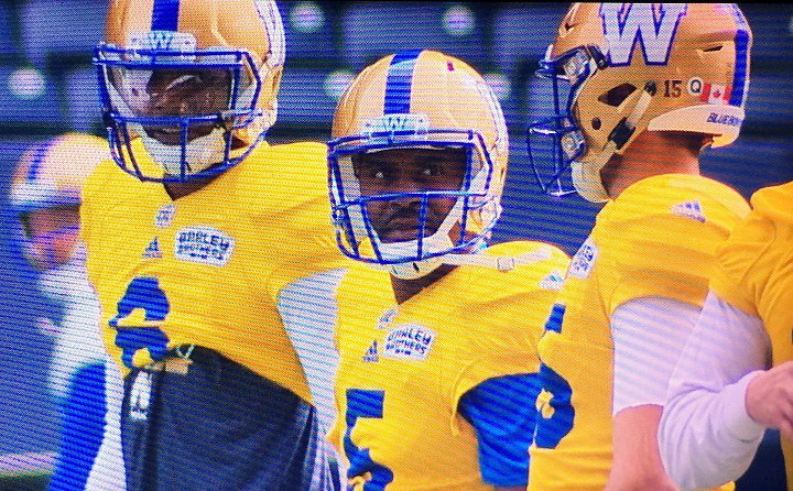 Quarterback Kevin Glenn practices for the first time since returning to the Winnipeg Blue Bombers. 