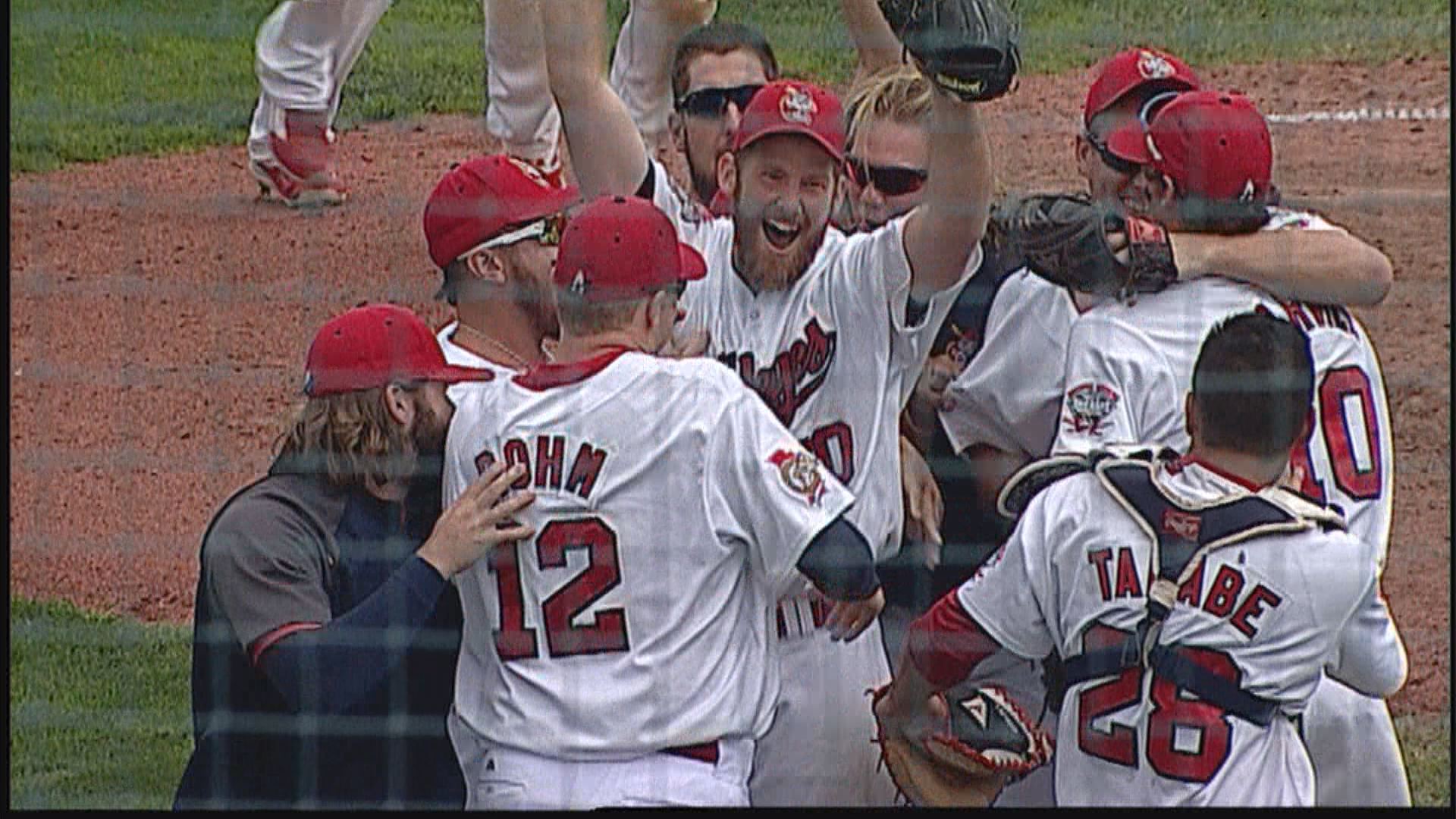 Winnipeg Goldeyes Clinch Playoff Spot Winnipeg Globalnews Ca   Goldeyes Clinch 