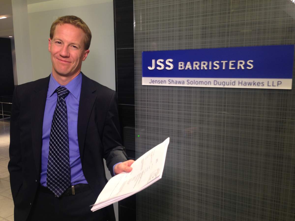 Andrew Wilson is a partner at JSS Barristers, the Calgary law firm handling the proposed class action.