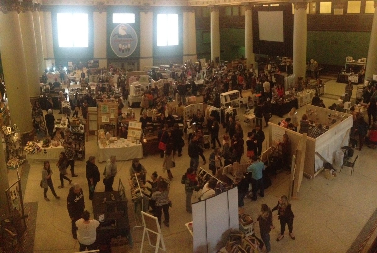 The Etsy event showcased more than 60 local artisans. 