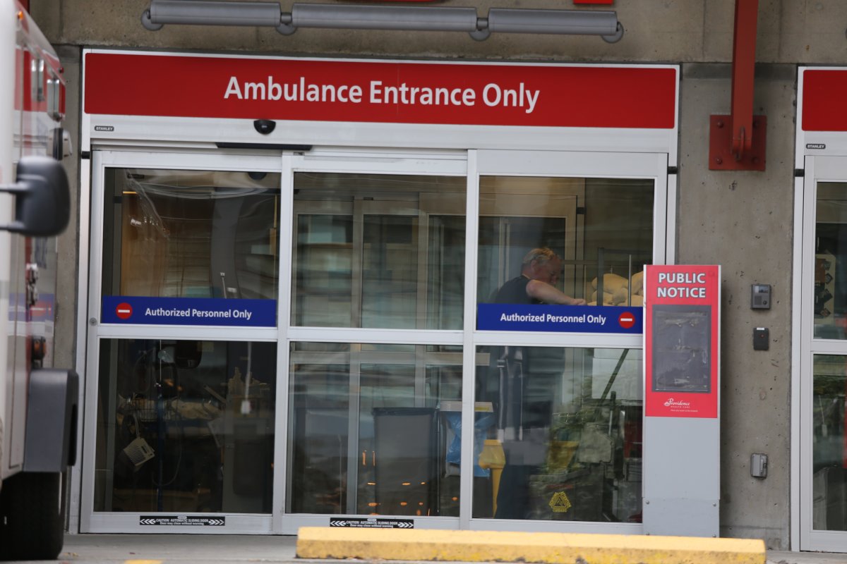 St. Paul's Hospital Vancouver ambulance entrance
