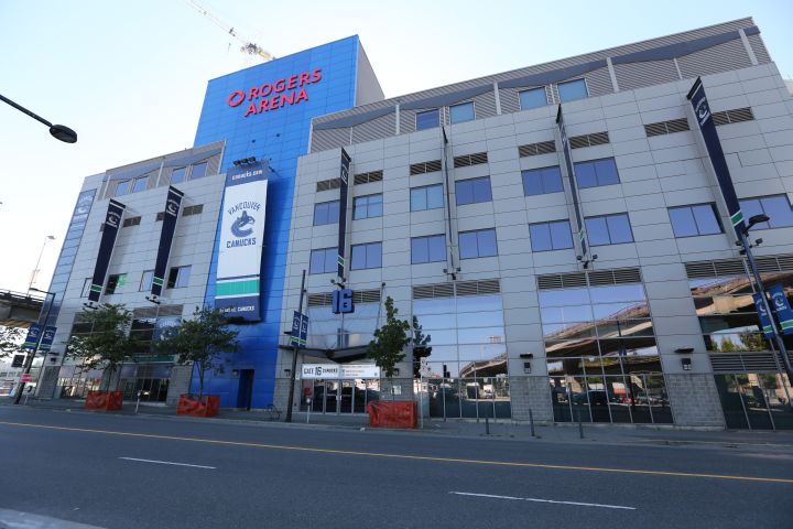 Rogers Arena Vancouver hockey