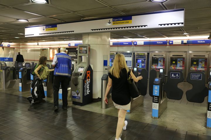 Translink Skytrain Compass fare gates Vancouver