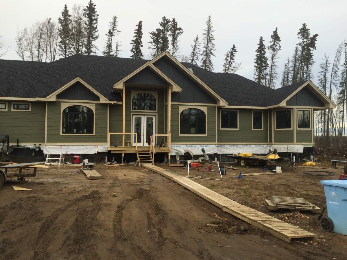 An undated photo of Damian Asher’s Saprae Creek home in Fort McMurray before it was consumed in the wildfire. Damian Asher / Supplied