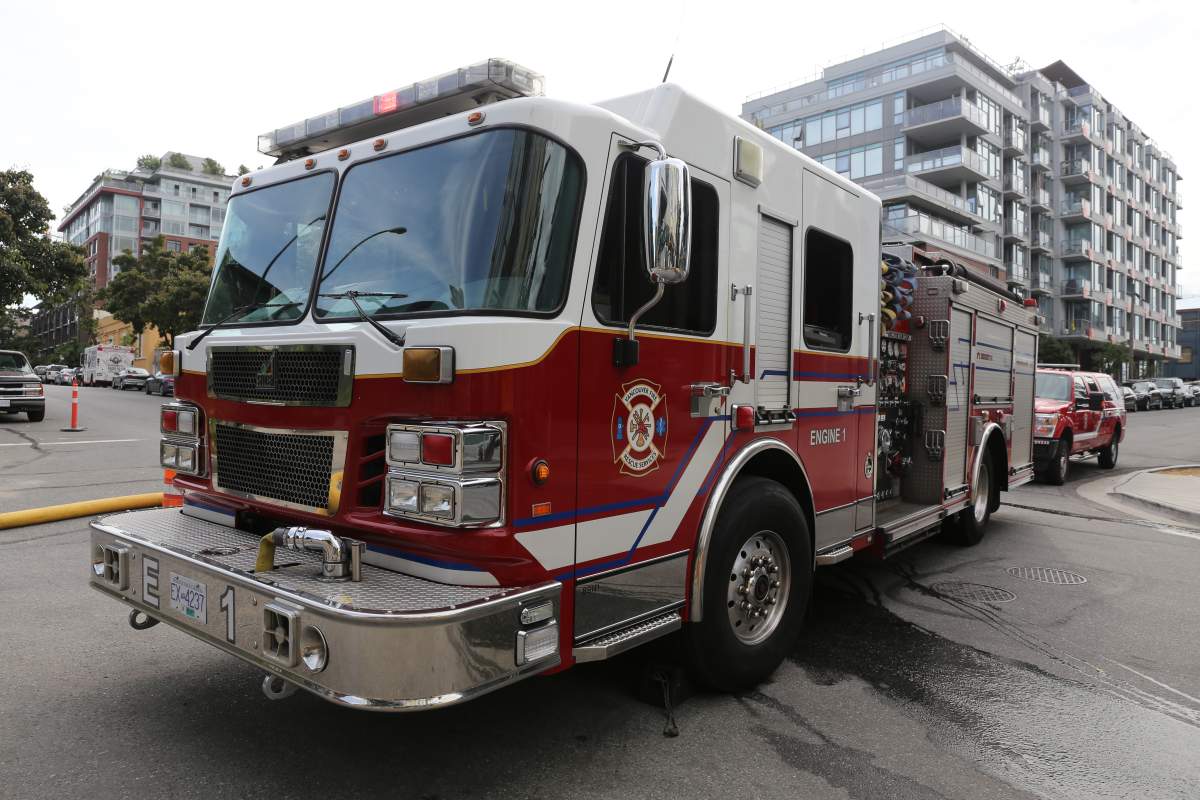 Fire truck Vancouver