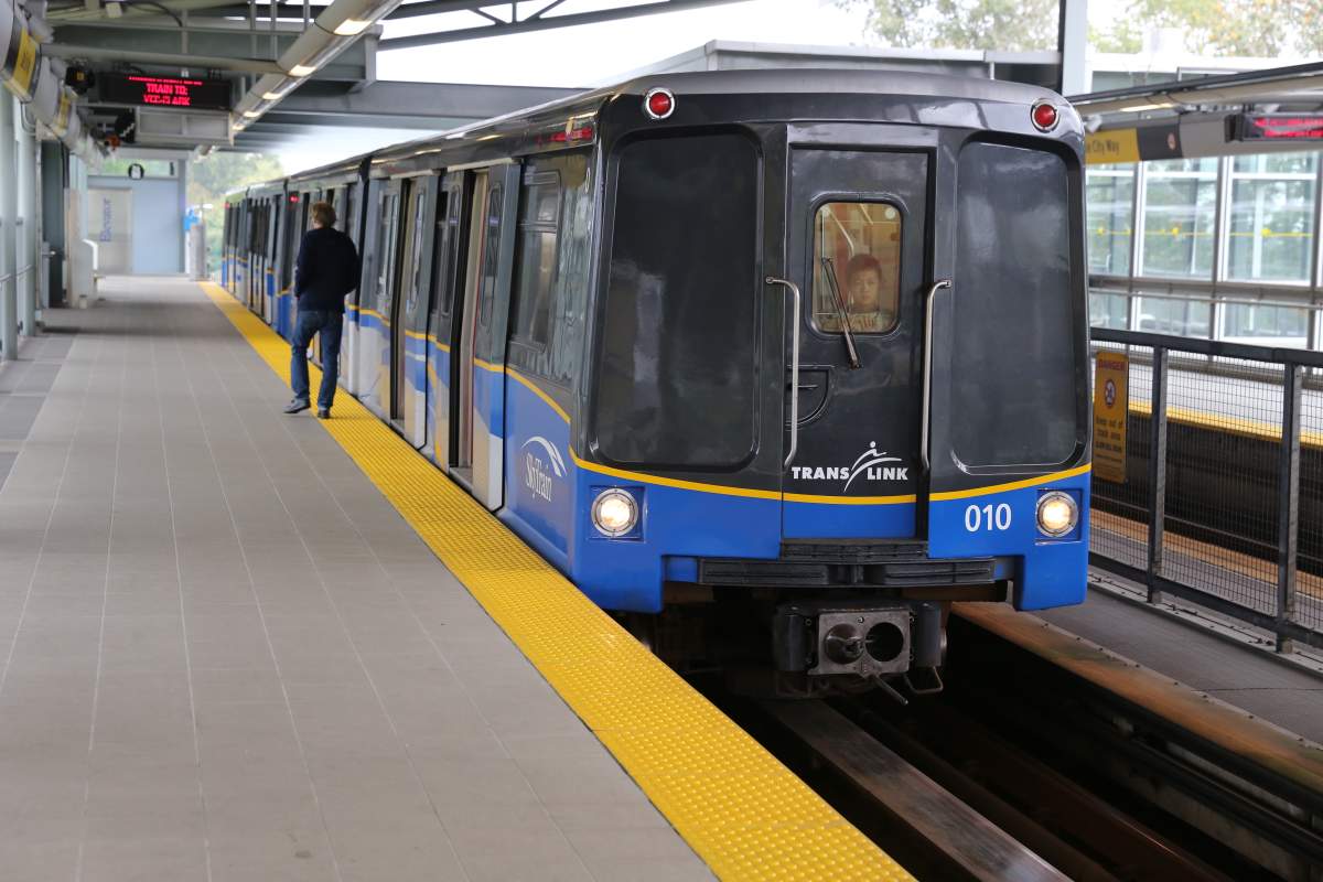 Skytrain car Translink