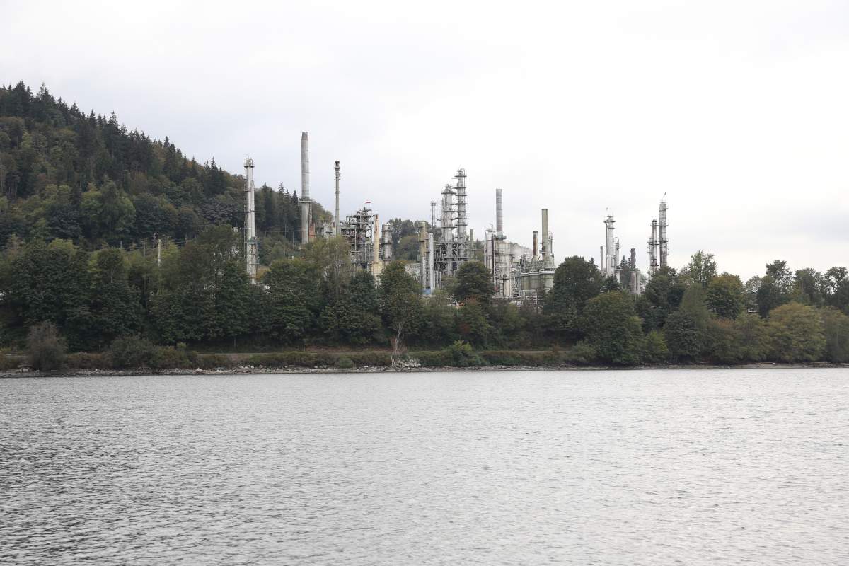 Burnaby oil refinery
