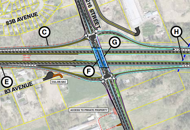 Over 150 Walnut Grove residents in Langley protest interchange project - image