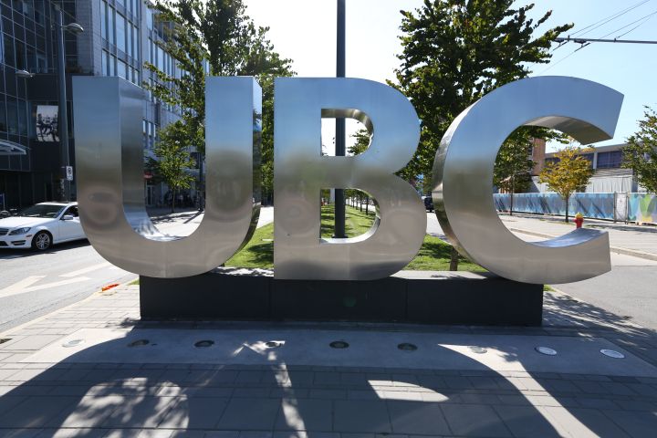 University of British Columbia UBC Vancouver sign