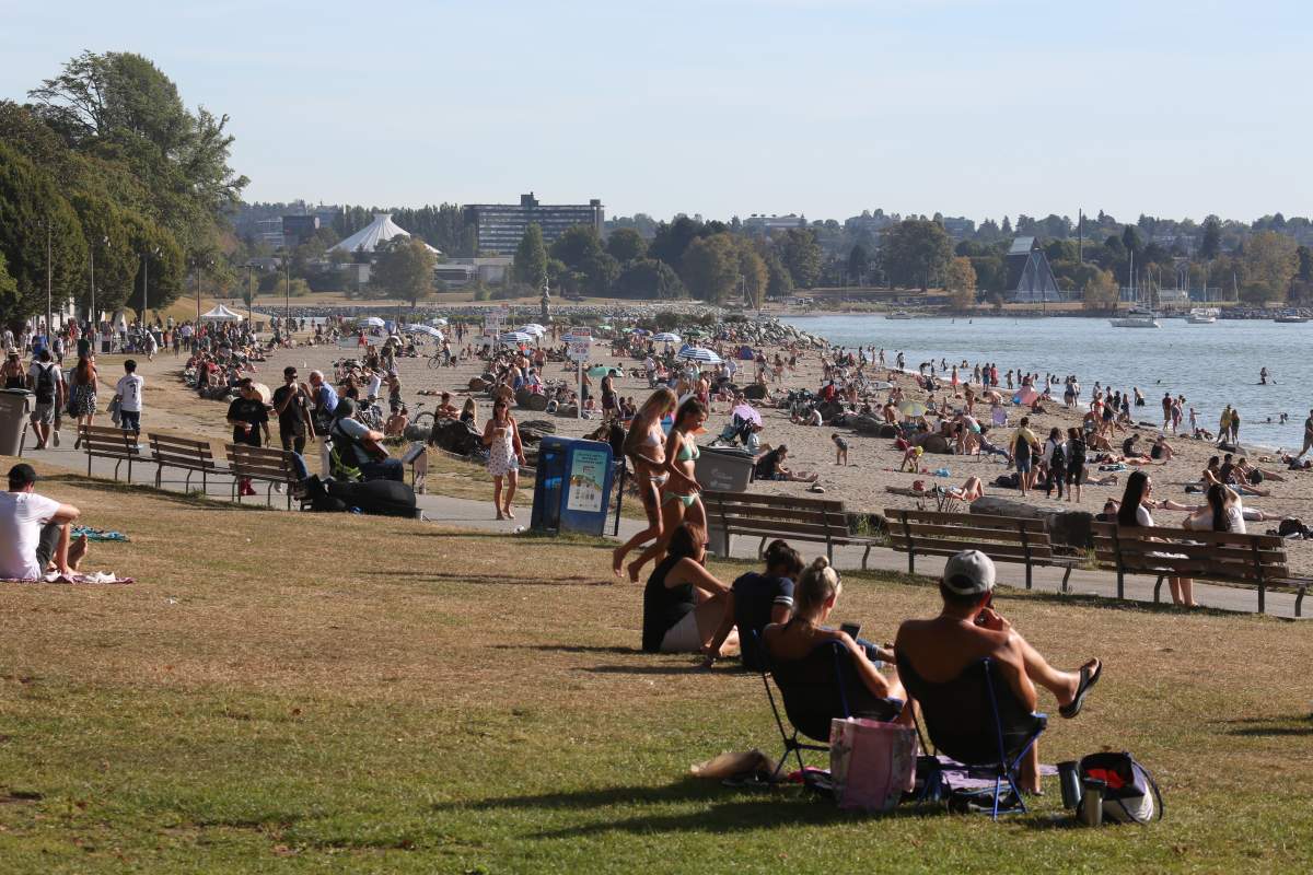 Vancouver beach English Bay