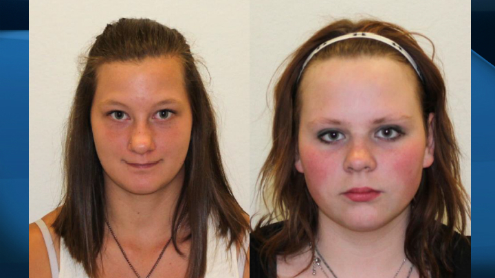 Madison Friesen (left) and Georgia Drummond (right) were last seen on Sept. 1 in Herbert, Sask. 