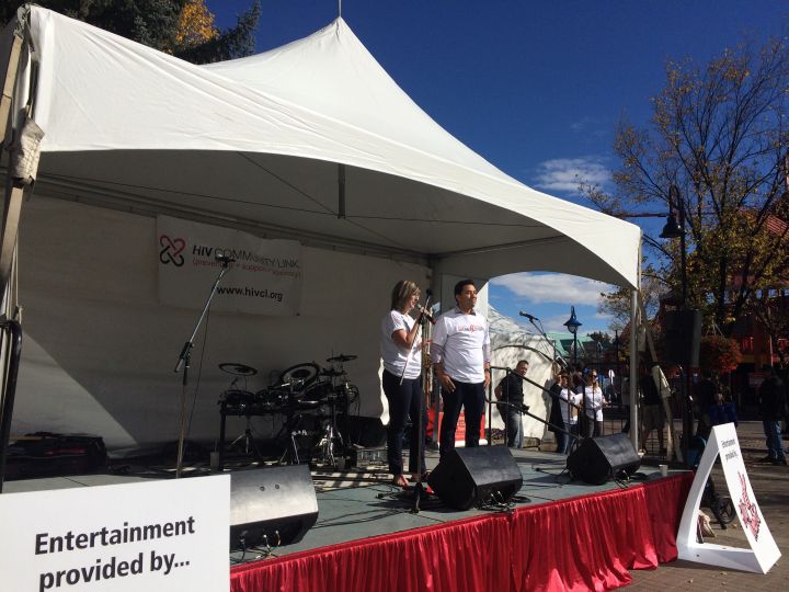 Stephanie McLean, Minister of Service Alberta and Minister of Status of Women, has been attending the Scotiabank AIDS walk for nearly two decades, inspired by her mother who was diagnosed with HIV in the 1990s.