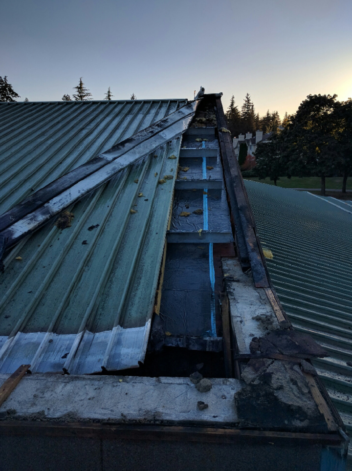 Moderate damage was done to a North Vancouver elementary school due to arson.