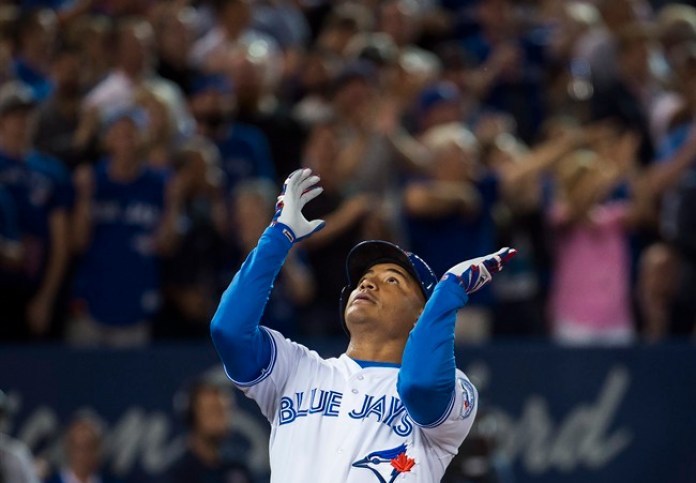 Blue Jays' Ezequiel Carrera delivers in a pinch with game-winning