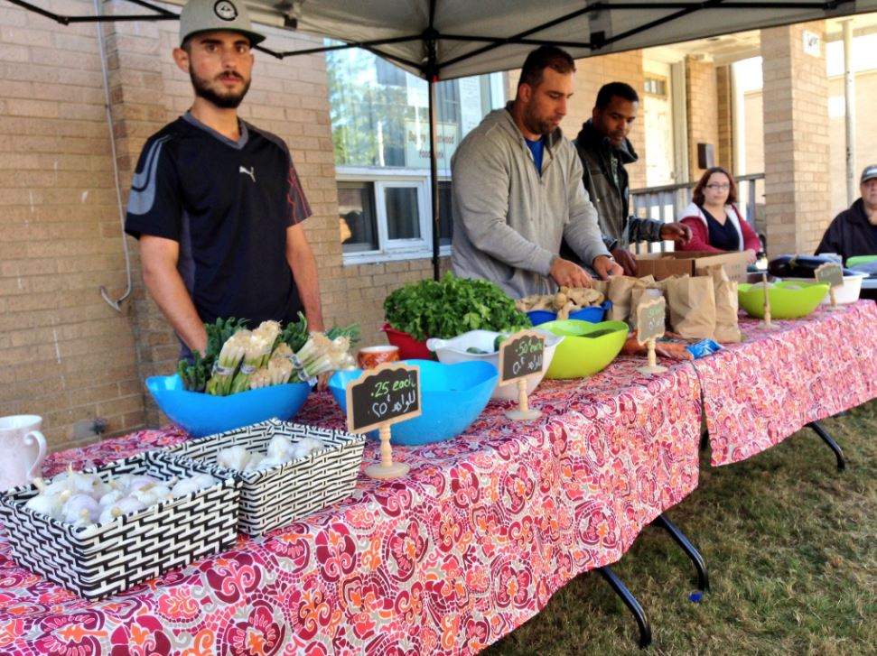 A pop up market has recently started in Halifax. 