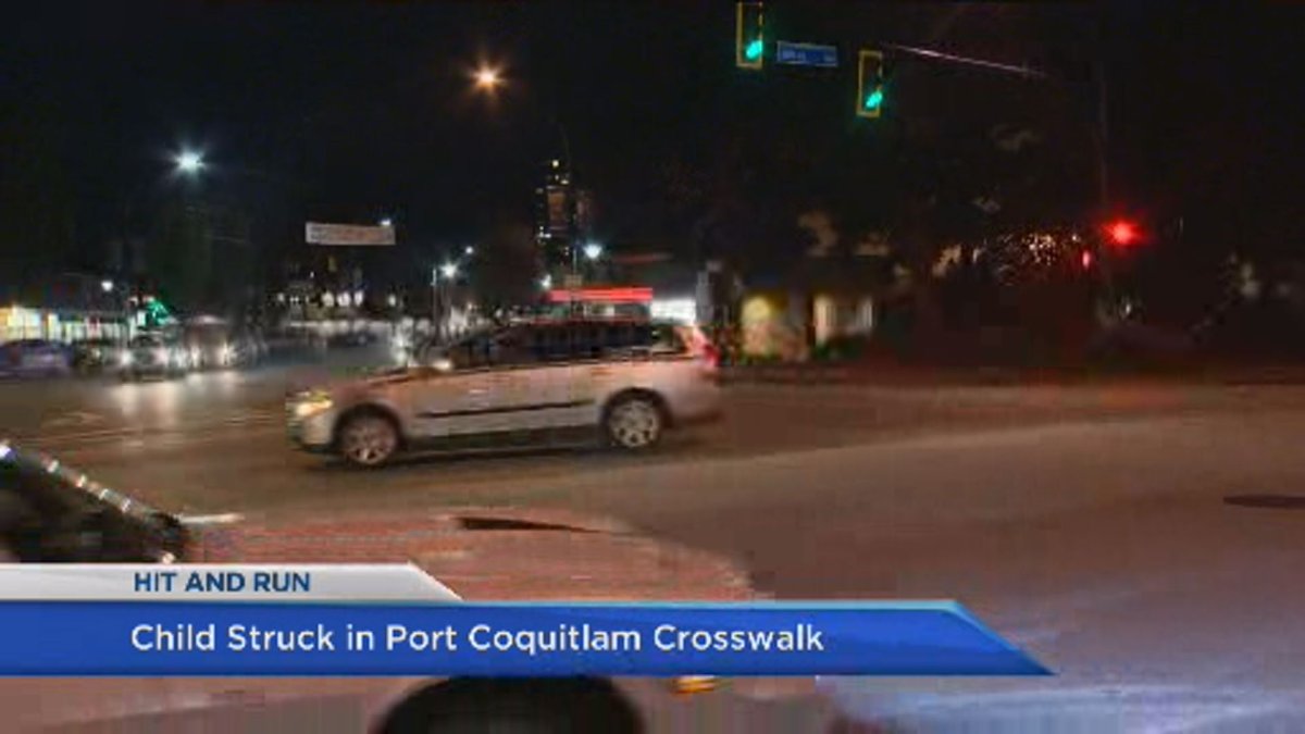 A Port Coquitlam family is speaking out after a girl says she was hit in a crosswalk on her way to school.