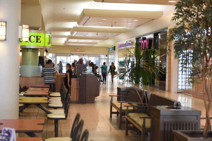 The inside of the Prairie Mall in Grande Prairie, Alta. on Sept. 15, 2016.